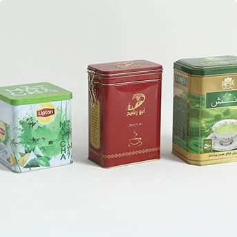 Прямокутна жерстяна коробка